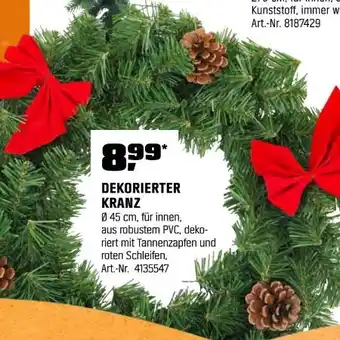 OBI Deko-Kranz Angebot