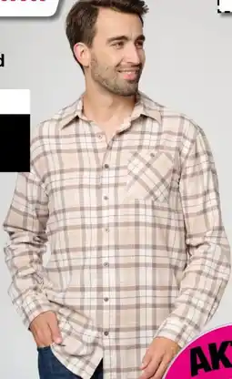 Woolworth Herren Flanellhemd Angebot