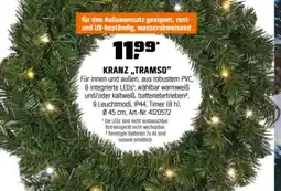 OBI Kranz Tramso Angebot