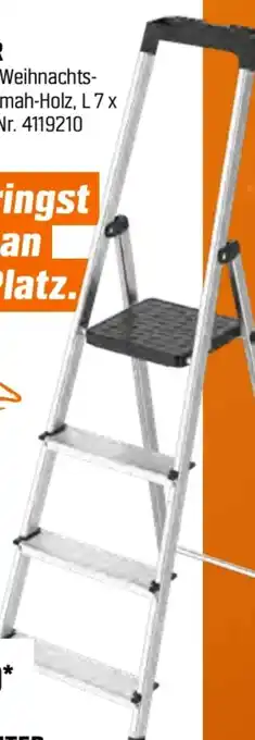 OBI Klapptrittleiter Angebot