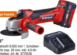 OBI Einhell Akku-Winkelschleifer TC-AG 18/115 Angebot