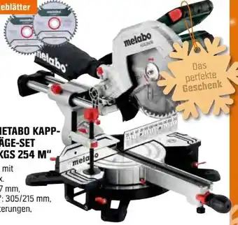 OBI Metabo Kappsäge KGS 254M Angebot