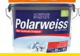 OBI Schöner Wohnen Wandfarbe Polarweiß Angebot