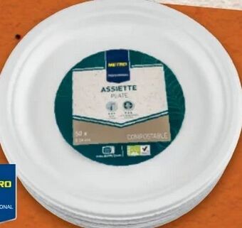 Metro Zuckerrohr Teller Angebot