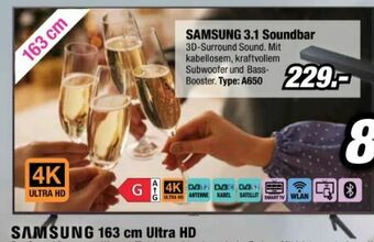 Red Zac Ultra HD TV UE65AU7190 Angebot