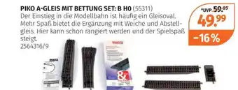 Piko a-gleis mit bettung set: b ho (55311)