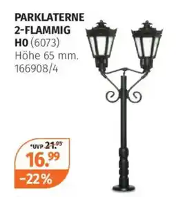 Müller Parklaterne 2-flammig ho (6073) Angebot