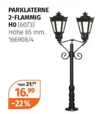 Müller Parklaterne 2-flammig ho (6073) Angebot