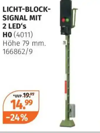 Müller Licht-block- signal mit 2 led's Angebot