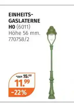 Müller Einheits- gaslaterne ho (6011) Angebot