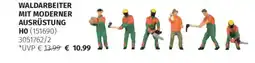Müller Waldarbeiter mit moderner ausrüstung Angebot