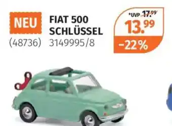 Müller Neu fiat 500 schlüssel (48736) Angebot