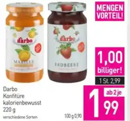 Sutterlüty Darbo konfitüre kalorienbewusst Angebot