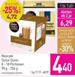 Sutterlüty Nescafe dolce gusto Angebot