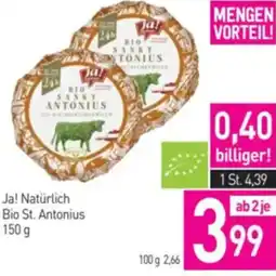 Sutterlüty Ja! natürlich bio st. antonius Angebot