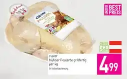 Sutterlüty Clever hühner poularde grillfertig per kg Angebot