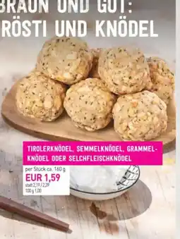 Sutterlüty Tirolerknödel, semmelknödel, grammel- knödel oder selchfleischknödel Angebot