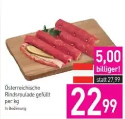 Sutterlüty Österreichische rindsroulade gefüllt per kg Angebot