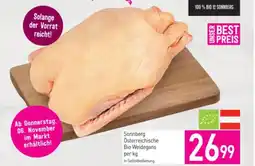 Sutterlüty Sonnberg österreichische bio weidegans per kg Angebot