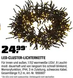 OBI Led-cluster-lichterkette Angebot