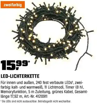 OBI Led-lichterkette Angebot
