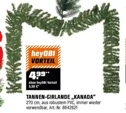 OBI Tannen-girlande,,kanada Angebot