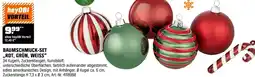 OBI Baumschmuck-set ,,rot, grün, weiss Angebot