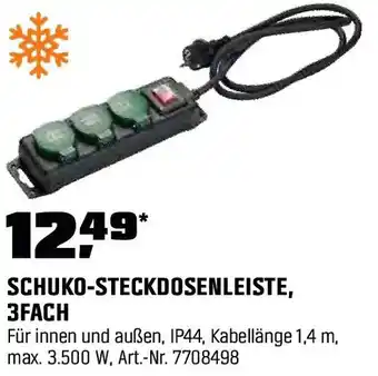 OBI Schuko-steckdosenleiste, 3fach Angebot
