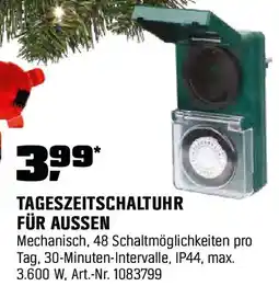 OBI Tageszeitschaltuhr für aussen Angebot