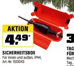 OBI Sicherheitsbox Angebot