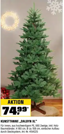 OBI Kunsttanne,,dalbyn xl Angebot