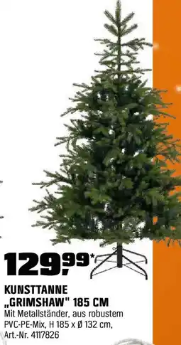 OBI Kunsttanne ,,grimshaw Angebot