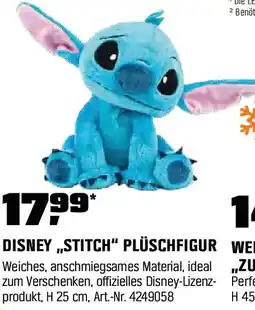 OBI Disney „stitch" plüschfigur Angebot
