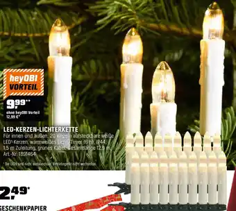 OBI Led-kerzen-lichterkette Angebot