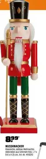 OBI Nussknacker Angebot