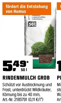 OBI Rindenmulch grob Angebot