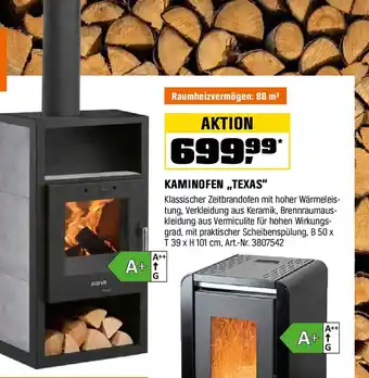 OBI Kaminofen,,texas Angebot