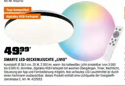 OBI Smarte led-deckenleuchte „livio Angebot