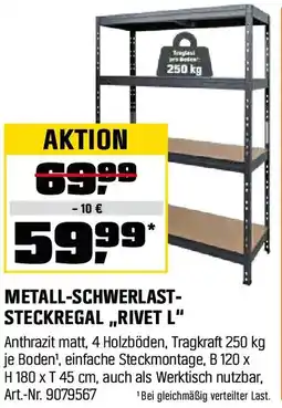 OBI Metall-schwerlast- steckregal,,rivet l Angebot