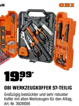 OBI Obi werkzeugkoffer 57-teilig Angebot