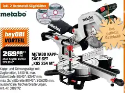 OBI Metabo kapp- säge-set Angebot