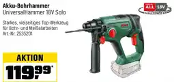 OBI Akku-Bohrhammer Angebot