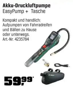 OBI Akku-Druckluftpumpe EasyPump+ Tasche Angebot