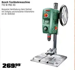 OBI Bosch Tischbohrmaschine 710 W PBD 40 Angebot