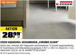 OBI Egger aquadura+ designboden chromix silber Angebot