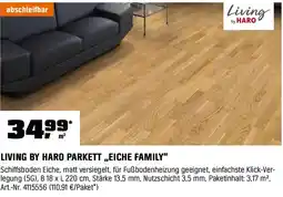 OBI Living by haro parkett eiche family Angebot