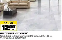 OBI Feinsteinzeug earth white Angebot