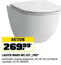 OBI Laufen wand-wc-set pro Angebot
