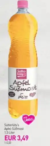 Sutterlüty Sutterlüty's apfel-süßmost Angebot