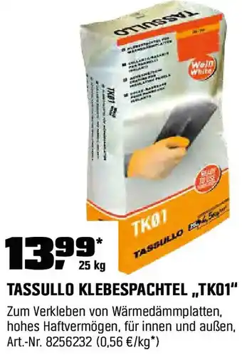 OBI Tassullo klebespachtel tk01 Angebot